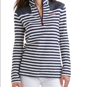 Vineyard Vines Stripe Reverse Terry Relaxed Shep